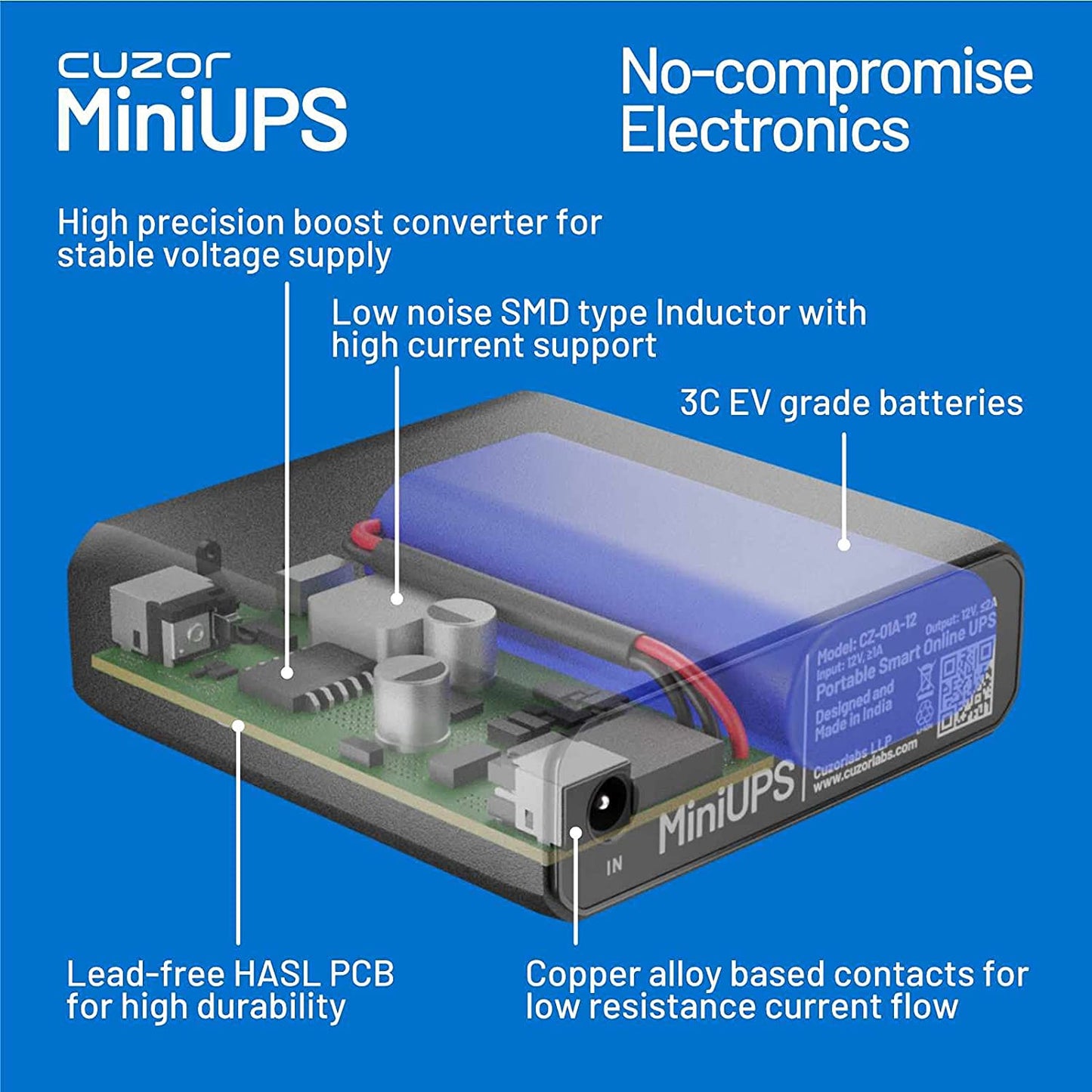 9V- 2A Router UPS