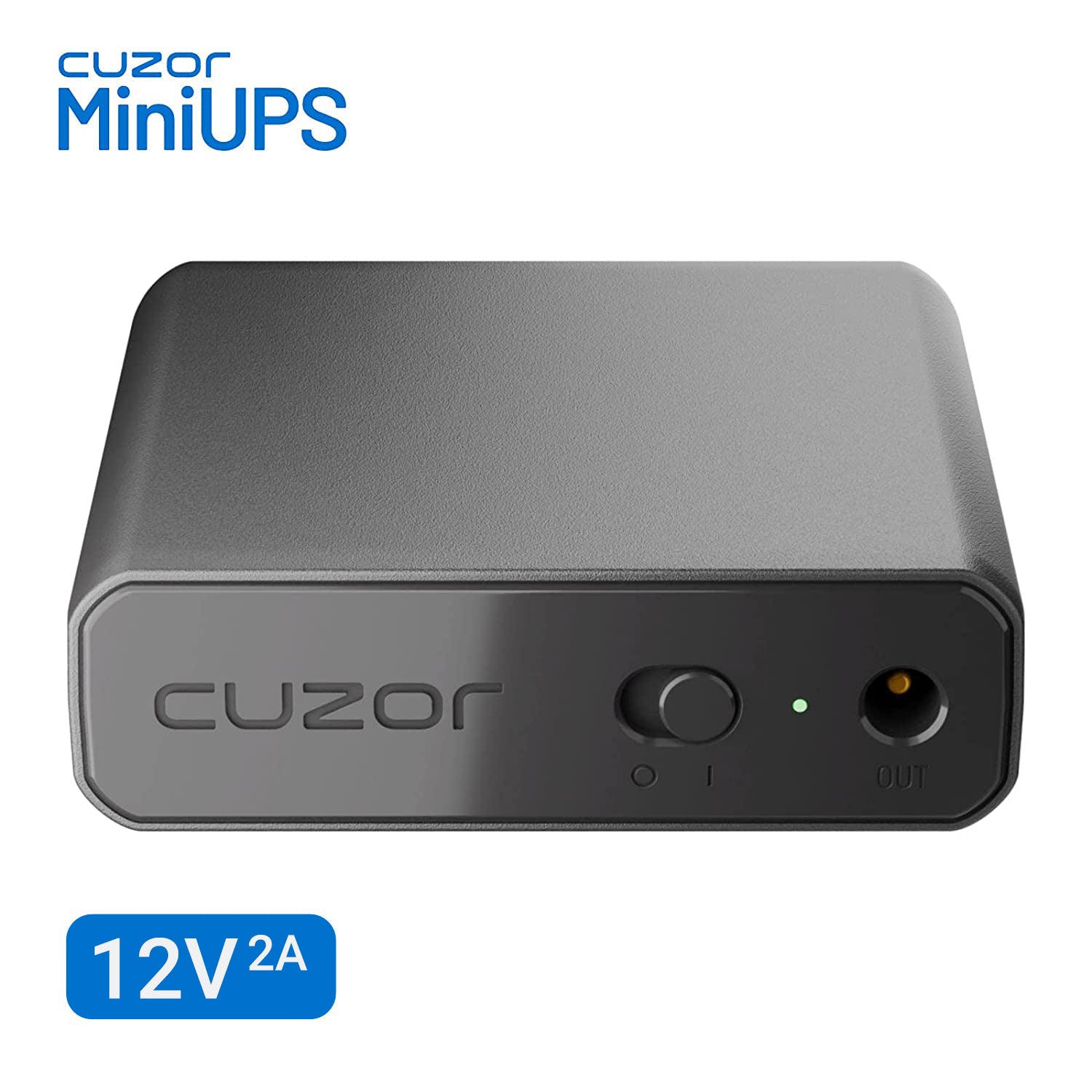 Cuzor Mini UPS 12V 2A | Upto 4 Hours Backup | 12 Months Warranty | Supports 12V Routers Upto 2 Amps